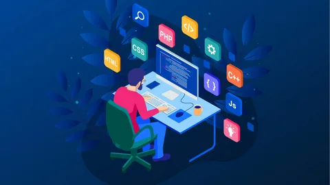 Backend development with servers, code, and databases